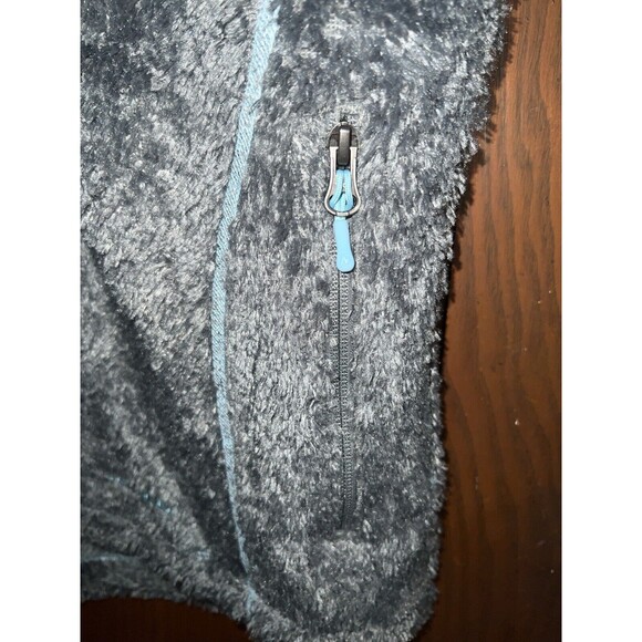 Marmot vest Womens Sz M Fleece Full Zip Fuzzy Sleeveless Zip Pockets gorp hiking - Picture 2 of 7